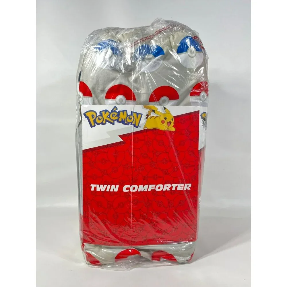 Pokemon Groove Reversible Microfiber Twin Comforter 64